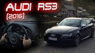 Audi RS3 (2016, 367PS) | DRIVING, ACCELERATION & TUNNEL SOUND