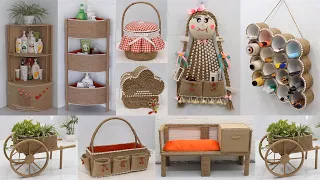 10 Best Out Of Waste Material for Space Saving Ideas, Jute Craft Ideas