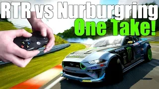 Forza Motorsport 7: #88 Mustang RTR vs Nurburgring in ONE TAKE! CONTROLLER CAM