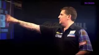 Super Slow Motion Of Gary Anderson No Score - New Angle HD