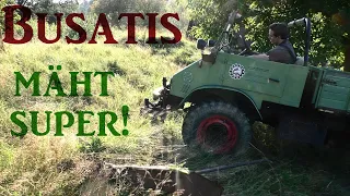 Busatis BM1113 am Unimog 411 | Ersteinsatz im Hang