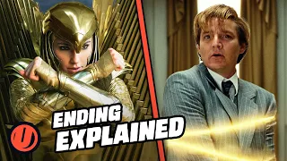 WONDER WOMAN 1984 Ending & Post Credit Scene EXPLAINED!