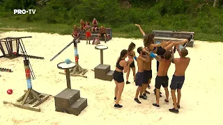 SURVIVOR 2022 - Alex Delea și Ștefania Ștefan aduc punctul victoriei și imunitatea pentru Războinici