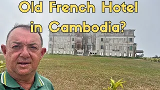 French Colonial Buildings in Kampot, Cambodia - Bokor Hill Station