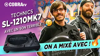 COBRA TV : On mixe sur la Technics SL-1210MK7 !