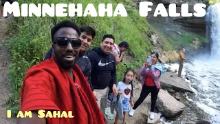 EXPLORING MINNEHAHA FALLS . Soo dhowaada new vlog oo xiiso badan leh meelo qurux badan Minneapolis