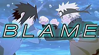 Graves - Blame  [ AMV ] Naruto Vs Sasuke