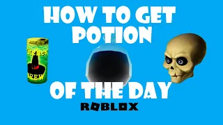 How to get the first Potion of The Day {Roblox Wacky Wizards}