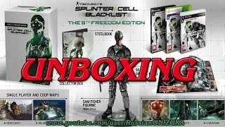 Распаковка от Онидзуки (Unboxing - Splinter Cell: Blacklist The 5th Freedom Edition)