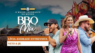 Lívia Andrade entrevista: Neto e Jr - BBQ Mix 2022 Goiânia