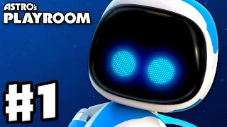 Astro's Playroom - PS5 Gameplay Walkthrough Part 1 - CPU Plaza and Cooling Springs! (PS5 4K)