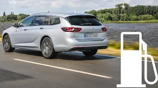 Opel Insignia Turbo D 2.0 CDTI - fuel consumption: city, 90, 120, 140 km/h :: [1001cars]