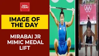 Mirabai Chanu Reacts To Video Of Little Girl Mimicking Her Silver Medal Lift | Image Of The Day