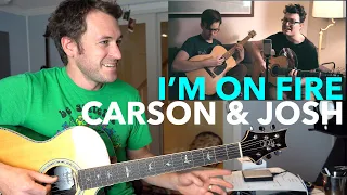 Guitar Teacher REACTS: Carson McKee & Josh Turner - I'm On Fire (Bruce Springsteen Cover)