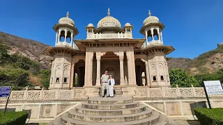 Gatore ki Chhatriyan (Royal Mousoleum) in Jaipur Rajasthan India 🇮🇳