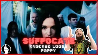 Knocked Loose ft. Poppy - Suffocate REACTION!! | OHHHH SH**!!!