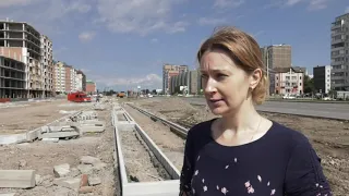 Благоустройство улицы Некрасова продолжается в Абакане - Абакан 24