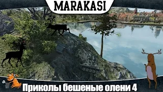 World of Tanks приколы бешеные олени 4 обострение у оленей