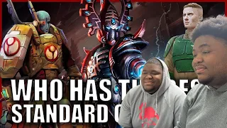 (Twins React) Which Faction Is the Best to be Apart of? | Warhammer 40k Lore | REACTION