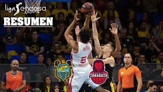 Iberostar Tenerife - Tecnyconta Zaragoza (86-88) RESUMEN // Jornada 7 Liga Endesa