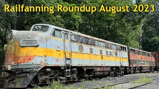 Reading & Northern trains including some rare and unique views | Railfanning Roundup August 2023