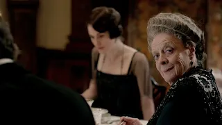 Downton Abbey - The Dowager, "If the poor don't want it..." 😂