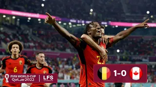 Belgium 1-0 Canada | FIFA World Cup 2022