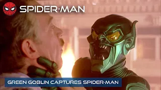 Green Goblin Captures Spider-Man | Spider-Man | With Captions