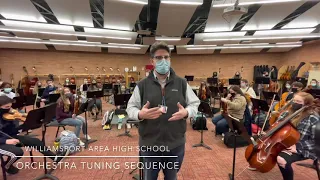 String Orchestra Tuning Sequnce