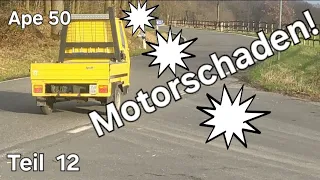 Ape 50 Teil 12 Motorschaden mit Bildern und Erklärungen