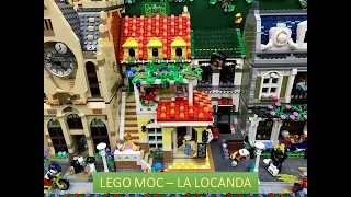 LEGO MOC - La Locanda - Modification of Heartlake City Restaurant 41379