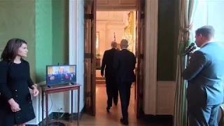 Behind the Scenes - at the White House with President Trump