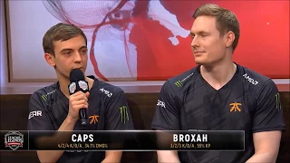 "From Baby to Teenager Faker" Broxah and Caps Interview