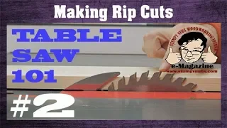 After this video you'll make better table saw RIP cuts