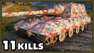 Jagdpanzer E-100 - 11 Kills - World of Tanks Gameplay