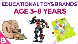 10 Best Educational Toys Brands in India | 4 to 8 Years | Gifting Ideas | Keep your Kids Engaged