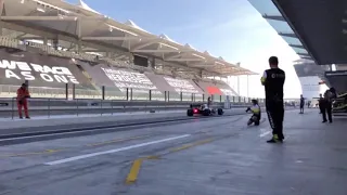 FERNANDO ALONSO FLY BY IN THE RENAULT RS 20 in Abu Dhabi 2020|| Young Driver testing|| Yas Marina