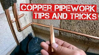 PLUMBING PIPEWORK 1ST FIX Tips & Tricks | Real World Plumbing