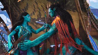 Tulkun is Under Attack Lo'ak Call for Backup | Avatar: The way of Water (2022)