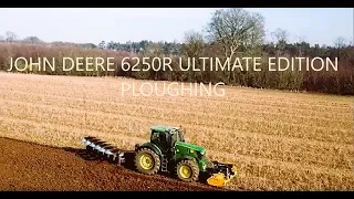 JOHN DEERE 6250R ULTIMATE EDITION  PLOUGHING 2023 UK