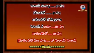 Guvva Gorinkatho  - Subramanyam for sale - Karaoke