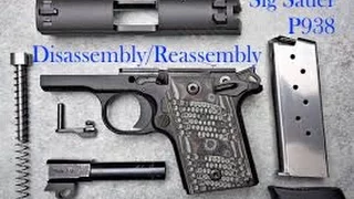 Disassembly - Reassembly - Cleaning the Sig Sauer P938