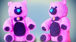 How To Make Play Doh Teddy Bear | Play Doh Ideas | Crafts For Kids | Play Doh Teddy Bear | Easy Diy