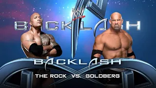 WWE 2K23 (PS5) - The Rock vs Goldberg Gameplay | Backlash PPV