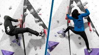 V3 Climber Projects a V5 with the Routesetter || Bouldering When Older
