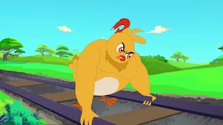 Eena Meena Deeka | The Train Track | Full Episode| Funny Cartoon Compilation | Videos For Kids