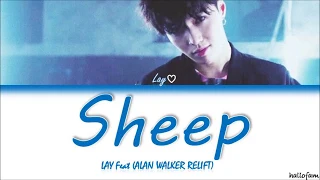 LAY x Alan Walker - Sheep (Alan Walker Relift) Lirik (Sub Indo) (Color Coded Lyrics)