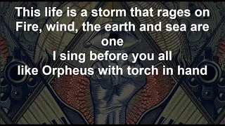 Like Orpheus - ORPHANED LAND - Lyrics - 2018