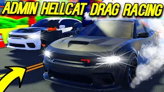 DRAG RACING WITH AN ADMIN *CHARGER HELLCAT* IN SOUTHWEST FLORIDA!