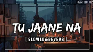 Tu Jaane Na - Atif Aslam (Slowed & Reverb) | Heart Feelings